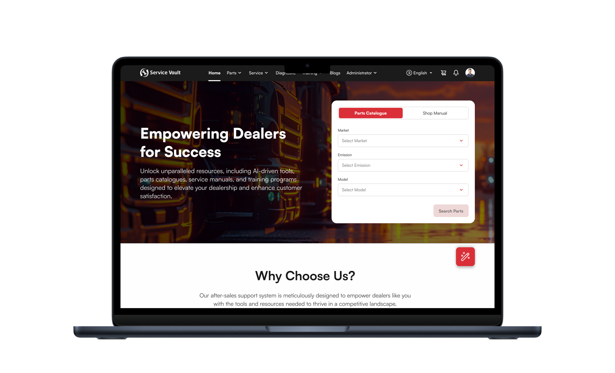 Service Vault: All-in-one technical toolkit for managing truck service operations